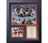 Legends Never Die Leyendas Nunca Mueren Atlanta Braves Grandes Foto enmarcada Collage, 11 por 14 Pulgadas