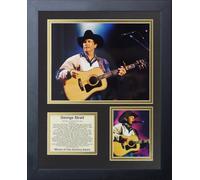 Legends Never Die Leyendas Nunca Mueren George Strait Foto enmarcada Collage, 11 x 14