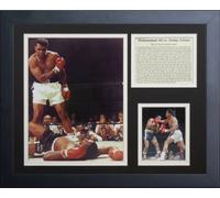 Legends Never Die Muhammad Ali vs Liston Foto enmarcada Collage, 11 x 14