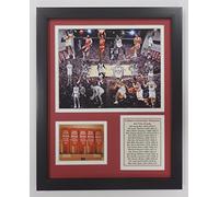 Legends Never Die NCAA Indiana Hoosiers Basketball Greats Double Matted Photo Frame, 12" x 15", (12441U)