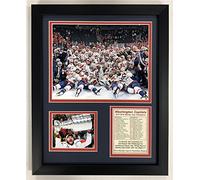Legends Never Die NHL Washington Capitals 2018 Stanley Cup - Fotos enmarcadas, doble mate, 30,5 x 38,1 cm