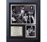 Legends Never Die Steely Dan - Collage de fotos enmarcado (28 x 35,5 cm)