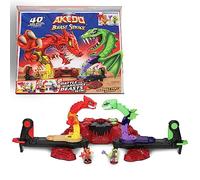 Legends of Akedo Beast Strike Serpent Fury Arena. Lucha contra tus guerreros y tus bestias para ganar. Con más de 40 efectos de sonido reales y luces y 2 guerreros exclusivos.