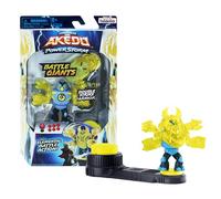 Legends of Akedo Tormenta de Poder - Gigantes - Thoraxis - Mini guerrero de batalla con armadura de doble golpe. Listo, lucha, ataque dividido.