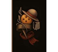 Legends of Anime: A Lined Blank Notebook Inspired by Iconic Anime Worlds