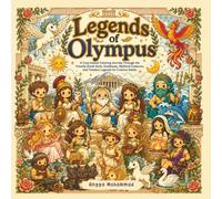 Legends of Olympus: A Cozy Kawaii Coloring Journey Through the Friendly Gr ods, Goddesses, Mythical Creatures, and Timeless Legends for Creative Adults
