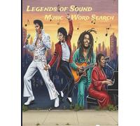Legends of Sound: Music Word Search: 64 Large Print Puzzles of Artists, Genres, and History