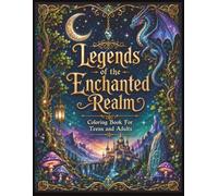 Legends of the Enchanted Realm: A Fantasy Adventure Coloring Book for Teens & Adults