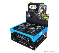 Fantasy Flight Games - Star Wars: Unlimited Trading Card Game Legends of the Force BOOSTER DISPLAY - 24 Booster Packs Featuring Jedi, Sith & Iconic Characters, Ages 12+, 2+ Players, 20 Minute Playtime