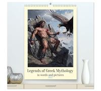 Legends of the Greek Mythology (High Quality Premium Wall Calendar 2027 DIN A2 portrait),CALVENDO 12 Month Wall Calendar: In words and pictures