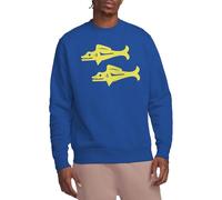 Legends Of The Hidden Temple Barracudas Crew Sweatshirt Sudadera, Azul Cobalto, S Unisex Adulto