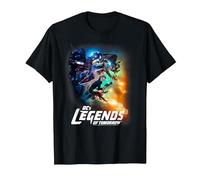 Legends of Tomorrow Team Poster Camiseta, Hombre, Negro, 3XL