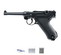 LEGENDS Pack réplica Luger 08 - Umarex P08 Full Metal (Pistola de Aire comprimido CO2 y balines de Acero) <3,5J