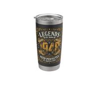 Legends Were Born In 1948 - Regalos retro de cumpleaños para hombres y mujeres Vaso térmico de acero inoxidable de doble pared