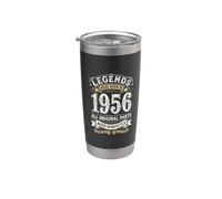 Legends were Born in 1956 Vintage Milestone Year Vaso térmico de acero inoxidable de doble pared