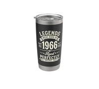 Legends were Born in 1956 Vintage Milestone Year Vaso térmico de acero inoxidable de doble pared