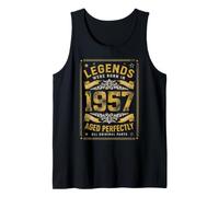 Legends were Born In 1957 - Regalos Retro de cumpleaños para Hombres y Mujeres Camiseta sin Mangas