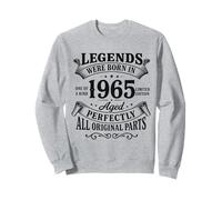 Legends were Born In 1965 Aged Perfectly All Original Parts Sudadera