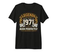 Legends were Born In 1971 - Regalos Retro de cumpleaños para Hombres y Mujeres Camiseta Premium
