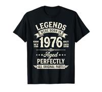 Legends were Born in 1976 Vintage Milestone Year Camiseta