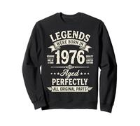 Legends were Born in 1976 Vintage Milestone Year Sudadera