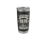 Legends Were Born in 1976 Vintage Milestone Year Vaso térmico de acero inoxidable de doble pared