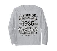Legends were Born In 1985 Aged Perfectly All Original Parts Manga Larga