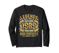 Legends were Born In 1989 - Regalos Retro de cumpleaños para Hombres y Mujeres Manga Larga