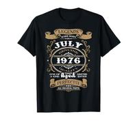 Legends were born in July 1976 regalo de cumpleaños Camiseta