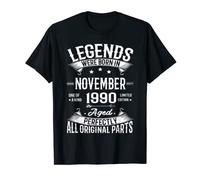 Legends Were Born in November 1990 32nd Birthday 32 Yrs Old Camiseta