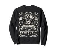 Legends were Born In October 1996 Classic 30th Birthday Sudadera