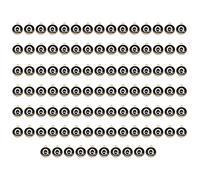 LEGENTLISUR 100 Piezas A~Z Letter Dijes Colgantes de Letras de Metal Encanto de Esmalte de Aleación para DIY Pulsera Colgante Collar Pendientes Fabricación de Joyas