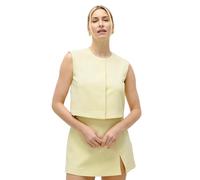 LeGer Carina Vest - Chaleco para mujer con cuello redondo - Corte holgado - Chaleco sin mangas de tejido elástico - Moda para mujer - de Lena Gercke - tallas 34-44