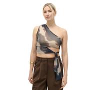 LeGer Floria Top - Top de un solo hombro para mujer con estampado - Ajuste ceñido al cuerpo - Top corto de tejido elástico - Moda para mujer - de Lena Gercke - tallas 34-44