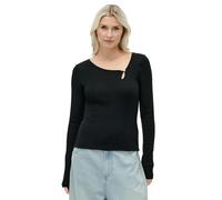 LeGer Jamal Longsleeve - Camisa de manga larga para mujer con escote asimétrico - Ajuste ceñido al cuerpo - Camiseta de algodón - Moda para mujer - de Lena Gercke - tallas 34-44