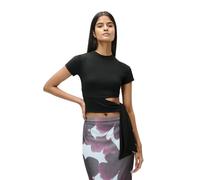LeGer Leia Camiseta - Camisa corta para mujer con abertura - Ajuste ceñido al cuerpo - Top con detalle de nudo - Moda para mujer - de Lena Gercke - tallas 34-44