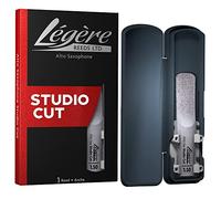 Légère Reeds - Alto Saxófono Reed, Studio Cut, Dureza 1.50 (ASS1.50) - Cañas Sintéticas Premium para Viento-Madera