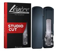 Légère Reeds - Alto Saxófono Reed, Studio Cut, Dureza 3.50 (ASS3.50) - Cañas Sintéticas Premium para Viento-Madera