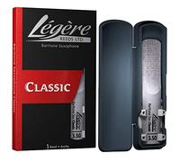 Légère Reeds - Barítono Saxófono Reed, Classic, Dureza 3.50 (BS3.50) - Cañas Sintéticas Premium para Viento-Madera