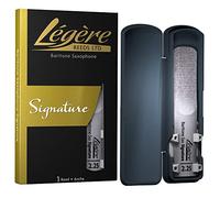 Légère Reeds - Barítono Saxófono Reed, Signature, Dureza 2.25 (BSG2.25) - Cañas Sintéticas Premium para Viento-Madera