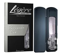 Légère Reeds - Bass Clarinete Reed, European Cut, Dureza 4.00 (BCES4.00) - Cañas Sintéticas Premium para Viento-Madera