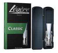 Légère Reeds - Bassoon Reed, Dureza Medium-Hard (DRBMH) - Cañas Sintéticas Premium para Viento-Madera