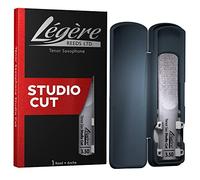Légère Reeds - Caña sintética para viento de madera, saxofón tenor, corte de estudio, fuerza 3.50 (TSS3.50)