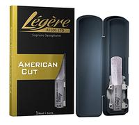 Légère Reeds - Soprano Saxófono Reed, American Cut, Dureza 3.50 (SSA3.50) - Cañas Sintéticas Premium para Viento-Madera