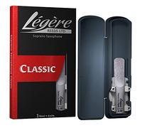 Légère Reeds - Soprano Saxófono Reed, Classic, Dureza 2.50 (SS2.50) - Cañas Sintéticas Premium para Viento-Madera