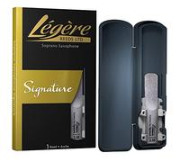 Légère Reeds - Soprano Saxófono Reed, Signature, Dureza 2.50 (SSG2.50) - Cañas Sintéticas Premium para Viento-Madera