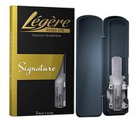 Légère Reeds - Soprano Saxófono Reed, Signature, Dureza 3.25 (SSG3.25) - Cañas Sintéticas Premium para Viento-Madera
