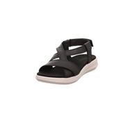 Legero Ella Sandale 2-000312- Sandalias planas para mujer, Negro 0100, 41.5 EU