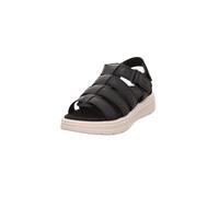 Legero Sandalia plana Sunwalker para mujer, Negro 0100., 39 EU