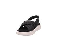 Legero Sandalia Sunwalker para mujer, Negro 0100., 43 EU